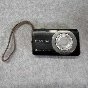 Casio EXILIM EX-Z80 8.1 MP Digital Camera Black Untested For Parts